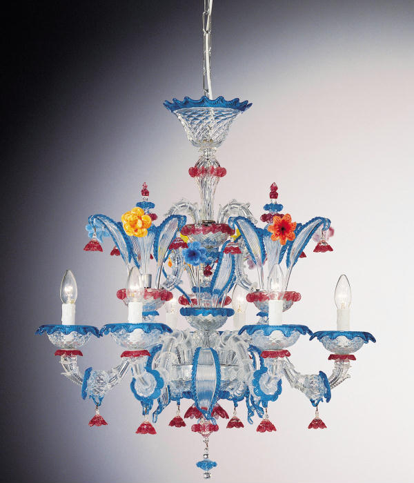 Sc39041 Small Murano Glass Chandeliers Programmes Small
